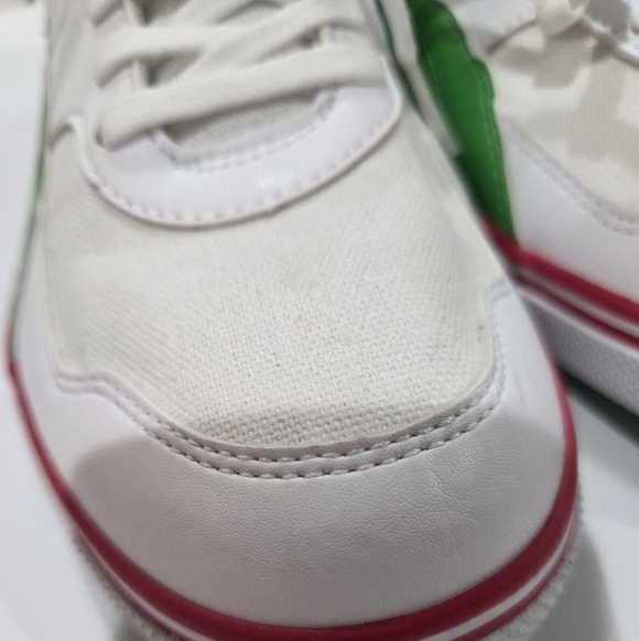 Rare PUMA Sports Shoes Men's US9 Italy Color Red White Green Sneakers NEW - Picture 13 of 15